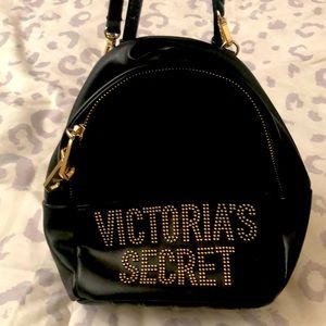 Victoria’s Secret mini backpack / baby backpack with gold chain detail straps